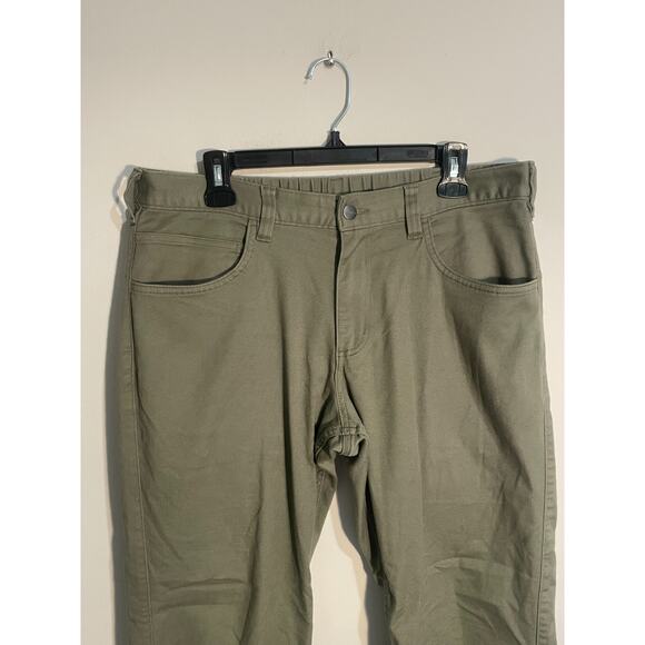 Carhartt Pants Mens 34x30 Green Relaxed Fit Stretch Workwear Casual BN6279-M - Picture 2 of 12